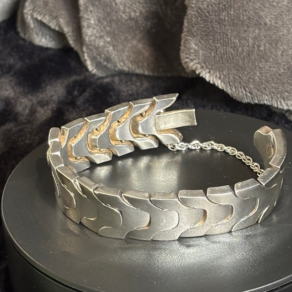 ❌Sold❌Antonio Pineda Vintage 970 Silver Bracelet see pictures and video - Picture 6 of 16